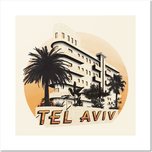 Tel Aviv  - Bauhaus Wall Art by TeeLAVIV